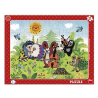 Puzzle Krtko a kapela 40 dielikov