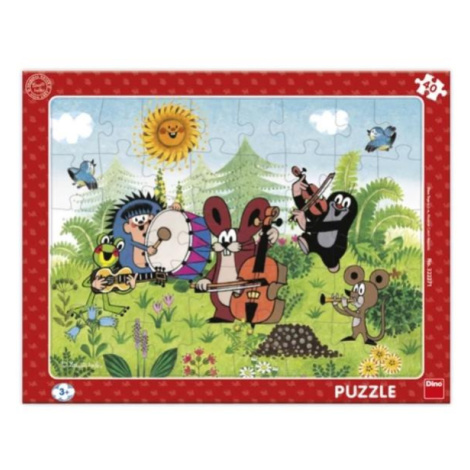 Puzzle Krtko a kapela 40 dielikov