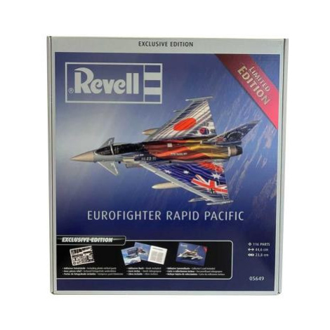 Plastic ModelKit letadlo 05649 - Eurofighter-Pacific 