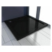 Akrylátová sprchová vanička REA SAVOY čierna 80x80