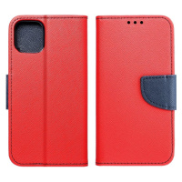 Samsung Galaxy M21 SM-M215F, bočné puzdro, stojan, Fancy Book, červená farba