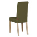 Dekoria Návlek na stoličku Harry (krátky), olivovo zelená, návlek na stoličku Harry krátky, Etna