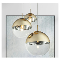 GLOBO Závesné svietidlo VARUS, 5x E27, zlaté, pr. 65 x 150 cm