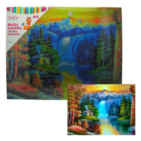 Diamantové maľovanie - Vodopád 40 x 50 cm