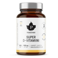 PUHDISTAMO Super vitamín D 4000 IU 120 kapsúl