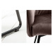 LuxD 26756 Dizajnová stolička Giuliana taupe hnedá