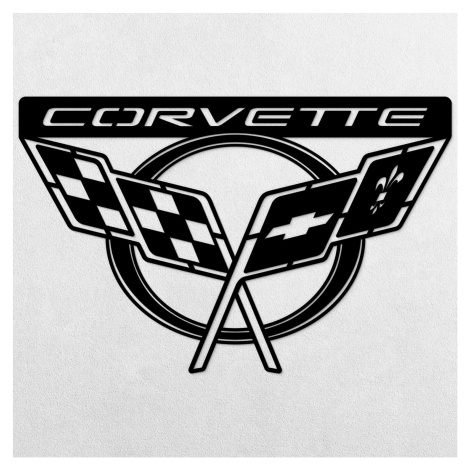 Logo na stenu - Chevrolet Corvette