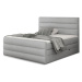 Expedo Čalúnená posteľ boxspring CARAMELLA + topper, 180x200, sawana 21