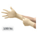 Jednorazové latexové rukavice Ansell 69-318 nepúdrované 100 ks