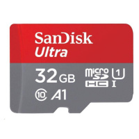 Karta SanDisk MicroSDHC 32 GB Ultra (120 MB/s, A1 Class 10 UHS-I, balenie pre Android - tablet, 