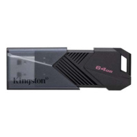 Kingston Flash Disk 64GB USB3.2 Gen 1 DataTraveler Exodia Onyx