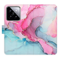 Flipové puzdro iSaprio - PinkBlue Marble - Xiaomi 14