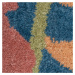 Kusový koberec Zest Kids Jungle Monkey Brown/Multi - 80x120 cm Flair Rugs koberce