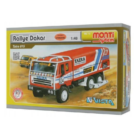 Stavebnice Monti 10 Rely Dakar Tatra 815 1:48 v krabici 22x15x6cm