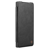 Nillkin Qin Book Prop Puzdro pre Samsung Galaxy S24 Plus, Čierne