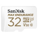 SanDisk Max Endurance/micro SDHC/32GB/UHS-I U3 / Class 10/+ Adaptér