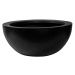 Kvetináč Vic Bowl, farba čierna, viac veľkostí - PotteryPots Velikost: L - v. 28 cm, ⌀ 60 cm