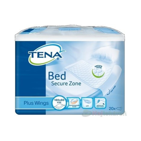 TENA Bed Plus Wings absorpčné podložky, 180x80cm, 20ks