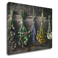 Impresi Obraz Suché kvety - 90 x 70 cm
