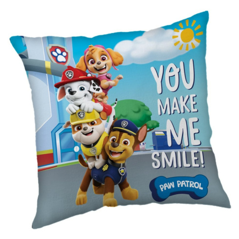 Jerry Fabrics Vankúšik Paw Patrol PP325, 40 x 40 cm