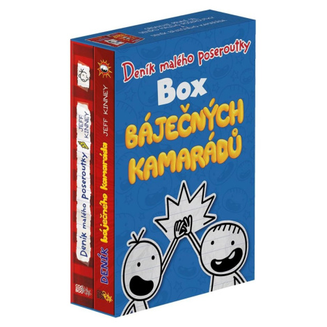 CooBoo Deník malého poseroutky Box báječných kamarádů CZ verzia