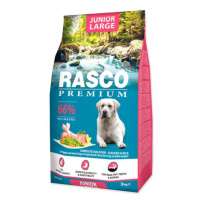 Krmivo Rasco Premium Junior Large kura s ryžou 3kg