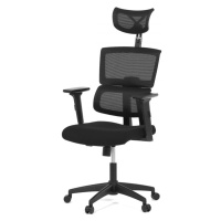 Kancelárska stolička KA-B1025 Čierna,Kancelárska stolička KA-B1025 Čierna