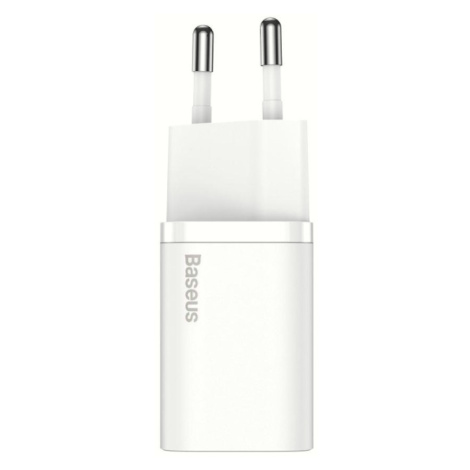 Sieťová Nabíjačka Baseus Super Si 1C USB-C 25W PD iPhone, Quick Charge 3.0  biela