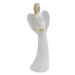 MAKRO - Dekorácia - Anjel biely 20cm