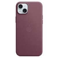 Apple Originál Tkaninový kryt FineWoven s MagSafe pre iPhone 15 Plus Mulberry, MT4A3ZM/A