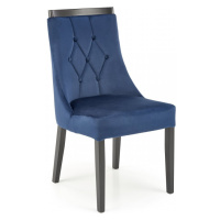 Jedálenská stolička MODULO 50 cm modrá/čierna