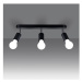 Čierne stropné svietidlo ø 6 cm Brando – Nice Lamps