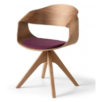 SITIA - Drevená otočná stolička CHANTAL