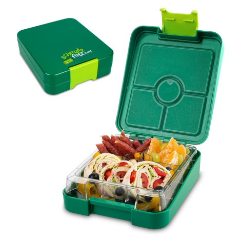 Klarstein schmatzfatz easy Snackbox, 4 priehradky, 18 x 15 x 5 cm (Š x V x H)