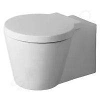 DURAVIT - Starck 1 Závesné WC, WonderGliss, biela 02100900641