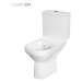 Cersanit City New CleanOn, kombi wc so splachovaním 3/5l, horizontálny odtok + antibakteriálne t