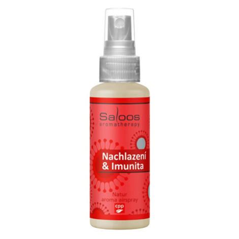 SALOOS Natur aroma airspray - prechladenie & imunita (prírodný osviežovač vzduchu) 50 ml