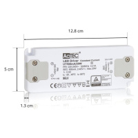 AcTEC Slim LED budič CC 500mA, 20W