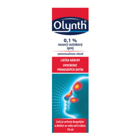 OLYNTH® 0,1 % nosový roztokový sprej 10 ml