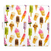 Flipové puzdro iSaprio - Ice Cream Pattern - iPhone 7/8/SE 2020