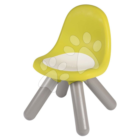 Stolička pre deti Kid Chair Green Smoby zelená s UV filtrom s nosnosťou 50 kg výška sedadla 27 c