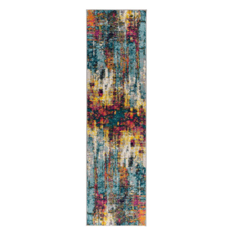 Ručne tkaný behúň 66x230 cm Spectrum Abstraction – Flair Rugs