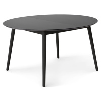 Čierny jedálenský stôl Meza by Hammel Ø135
