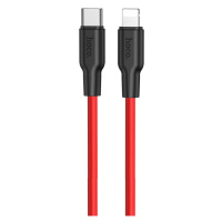 Nabíjací a dátový kábel USB Type-C, Lightning, 100 cm, 3000 mA, rýchle nabíjanie, PD, Hoco X21 P
