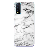 Odolné silikónové puzdro iSaprio - White Marble 01 - Vivo Y20s