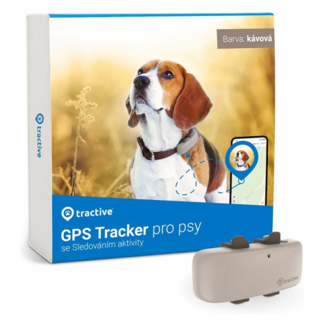 Tractive GPS DOG 4 - GPS sledovanie polohy a aktivity pre psov - Kávová