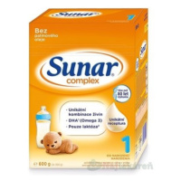 Sunar Complex 1 počiatočné dojčenské mlieko 600g