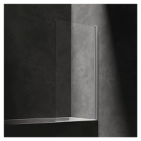 OMNIRES - KENTON Jednokrídlová vaňová zástena, 70 cm chróm / transparent /CRTR/ MP75CRTR