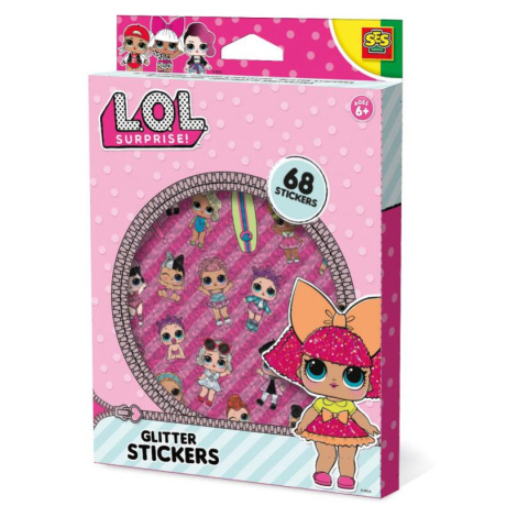 Ses L.O.L. nálepky s trblietkami