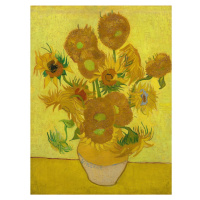 Obraz - 30x40 cm reprodukcia Sunflowers, Vincent van Gogh – Fedkolor